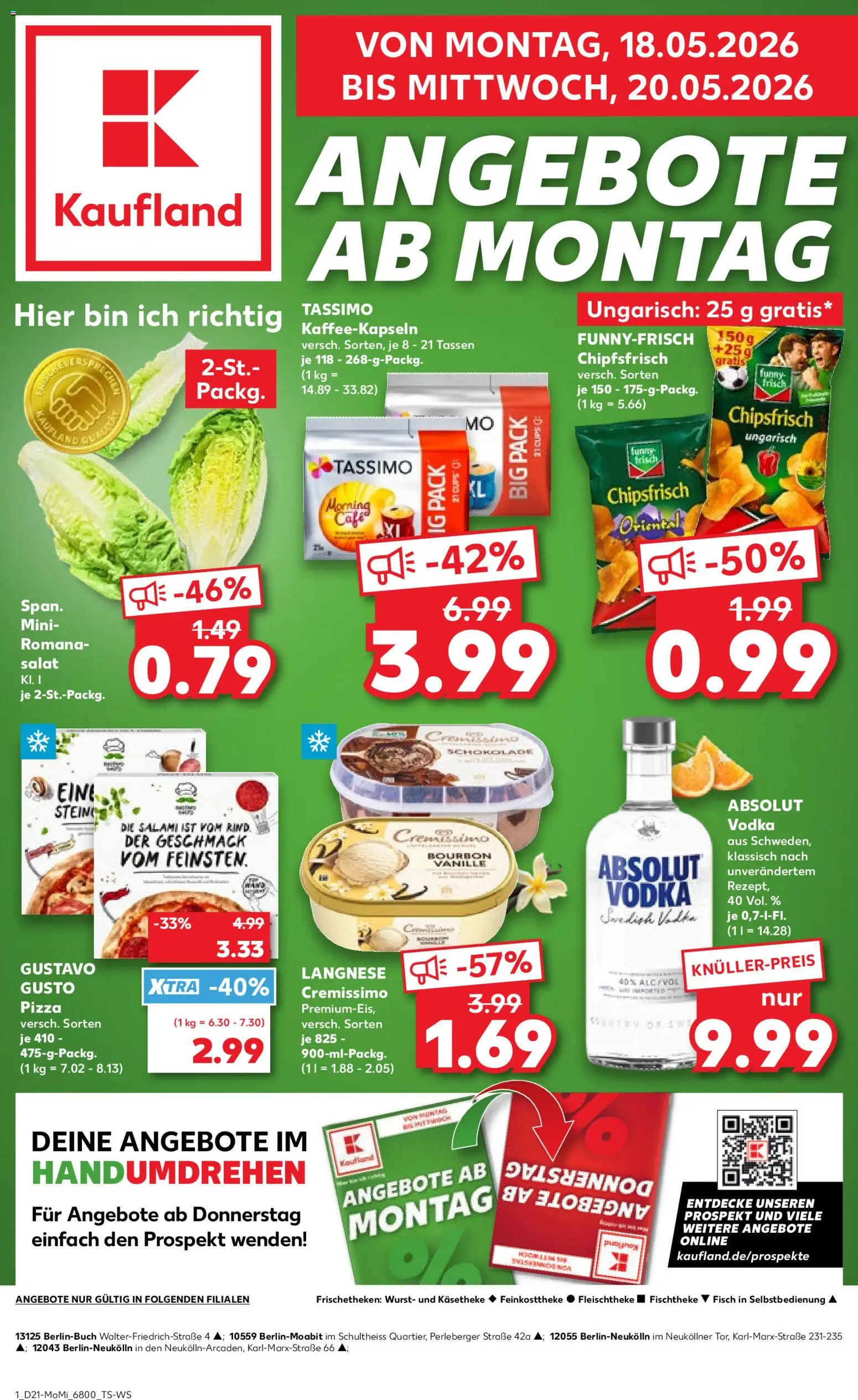 Kaufland Prospekt – gültig ab 18.05.2026 | Seite: 1
