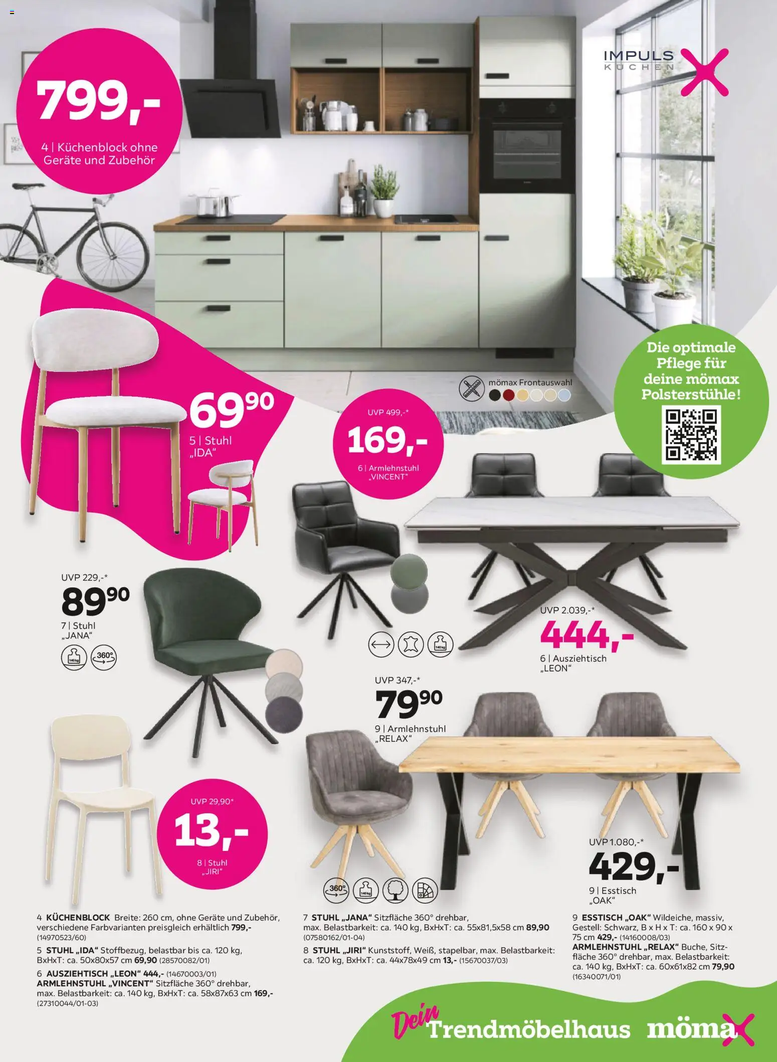 Mömax Prospekt aktuell gültig ab 05.05.2026 | Seite: 7 | Produkte: Stuhl