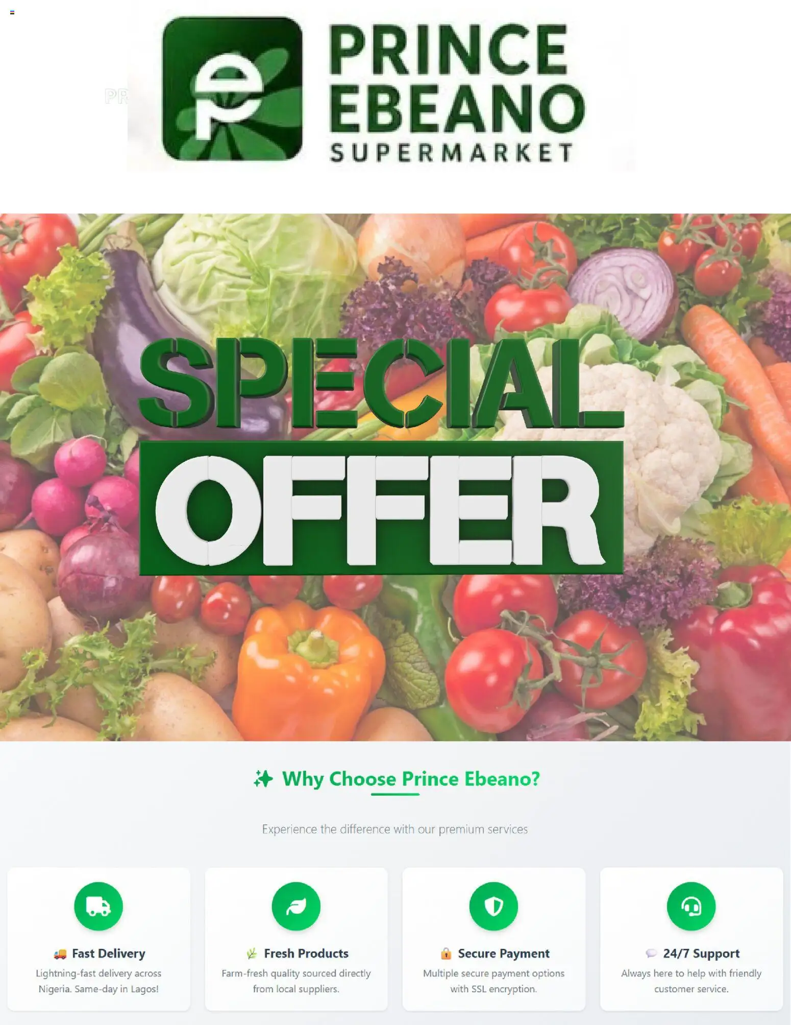 Prince Ebeano Supermarket Catalogue valid from 30/08/2026 | Page: 1