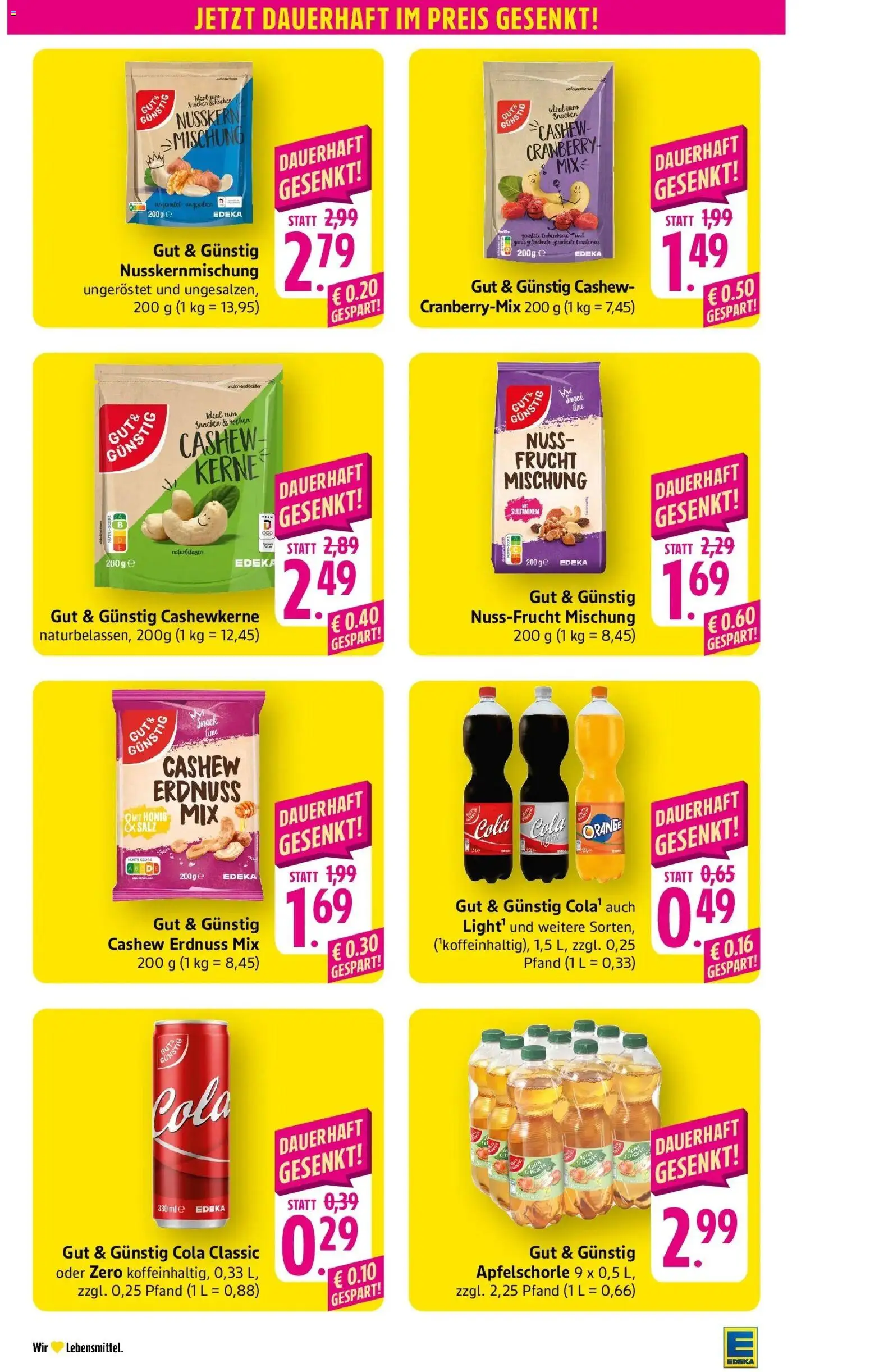 Edeka Prospekt Walldorf (ab 12.10.2026) » Angebote Online | Seite: 26 | Produkte: Cola, Cashew
