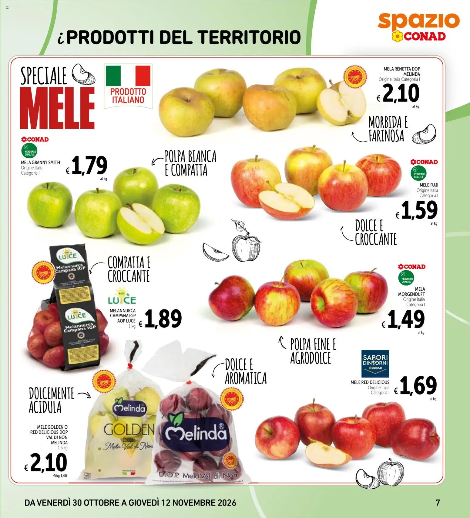 Volantino Spazio Conad del 30/10/2026 | Pagina: 7