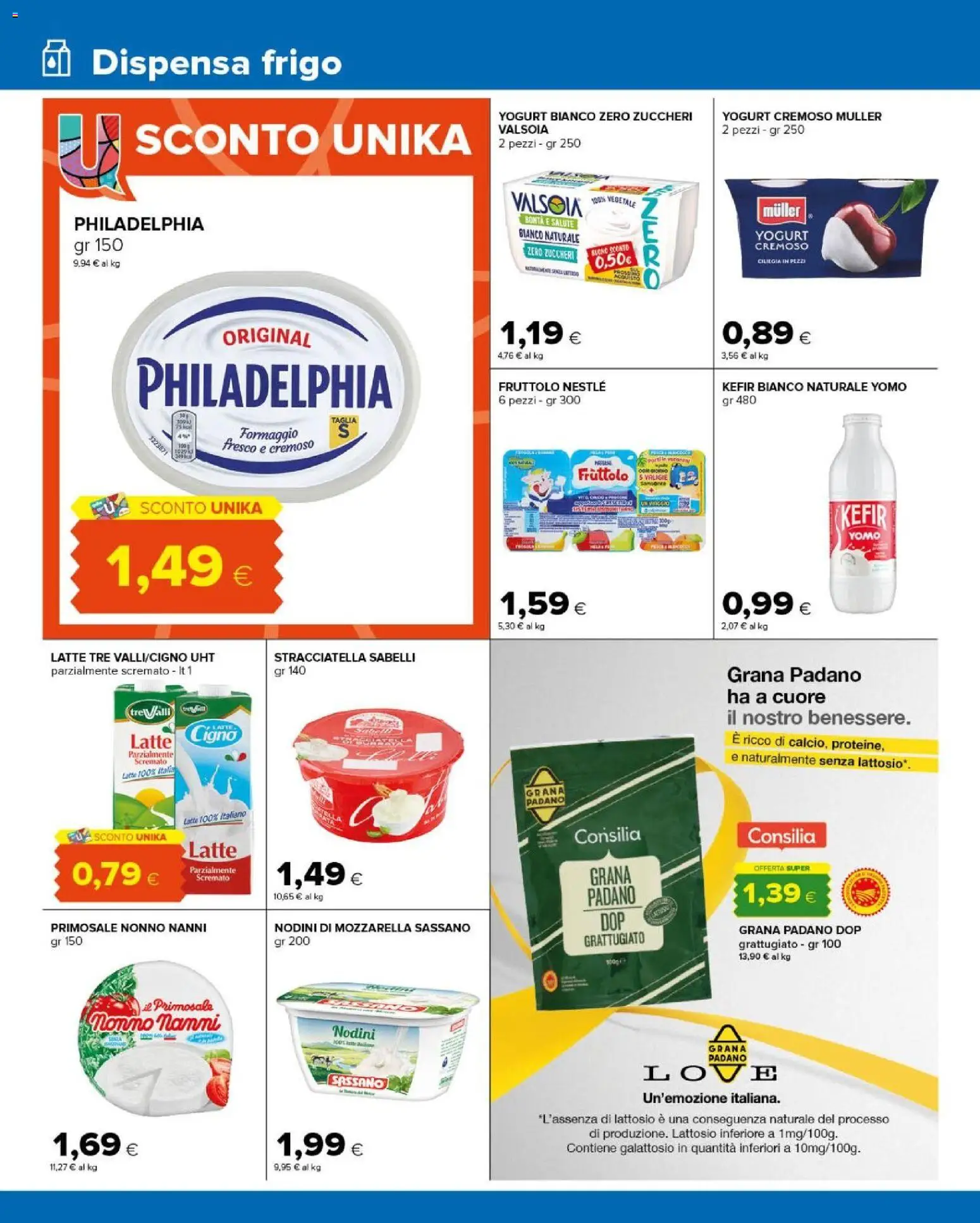 Volantino Tigre del 14/10/2026 | Pagina: 6 | Prodotti: Yogurt, Mozzarella, Latte, Stracciatella