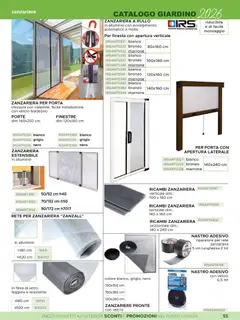 Anteprima del volantino La Prealpina volantino Ventilazione valido a partire dal 08/06/2026 | Pagina: 9 | Prodotti: Rullo, Zanzariera, Nastro adesivo, Alluminio