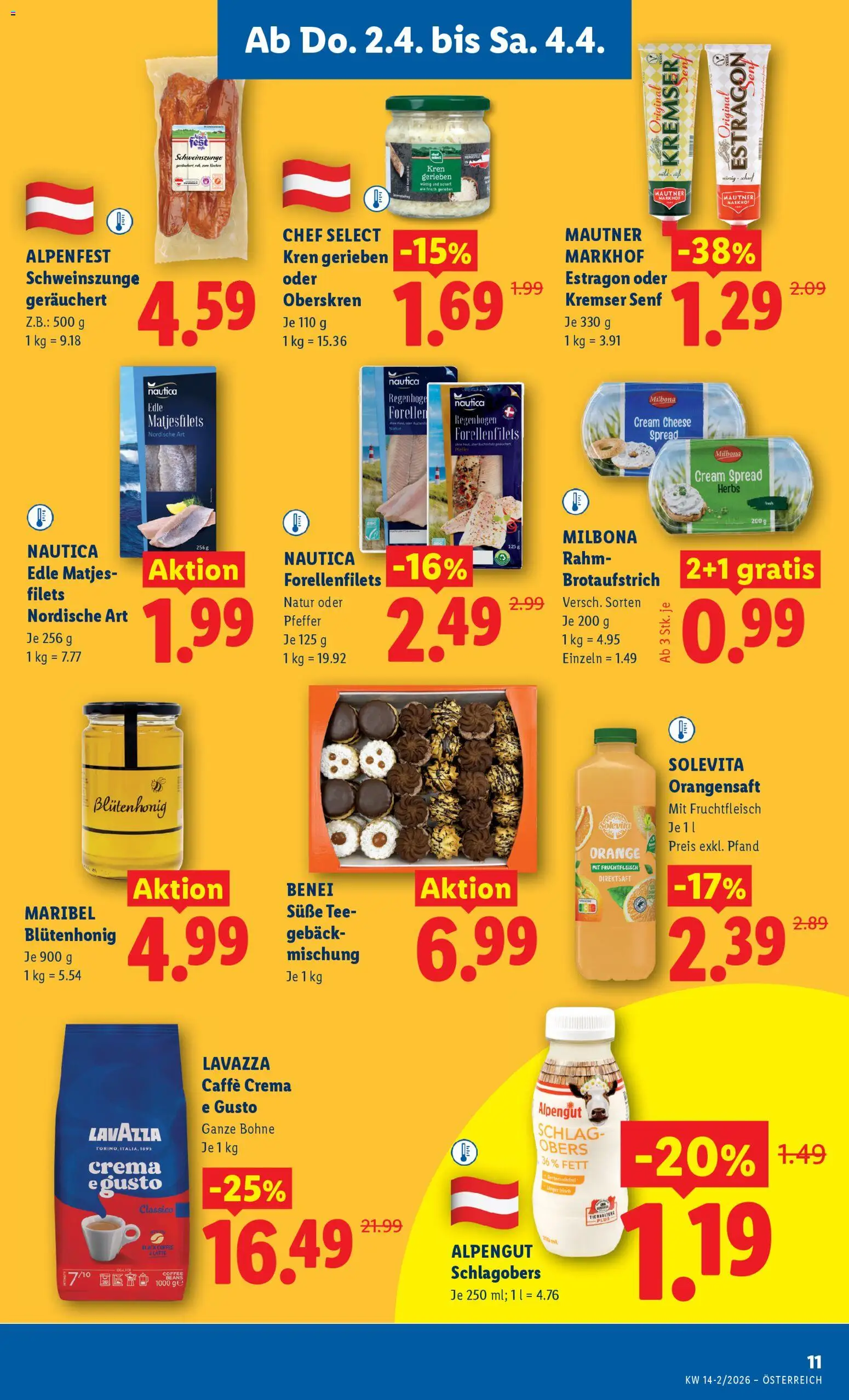 Lidl - Flugblatt gültig ab 02.04.2026 | Seite: 13 | Produkte: Pfeffer, Tee