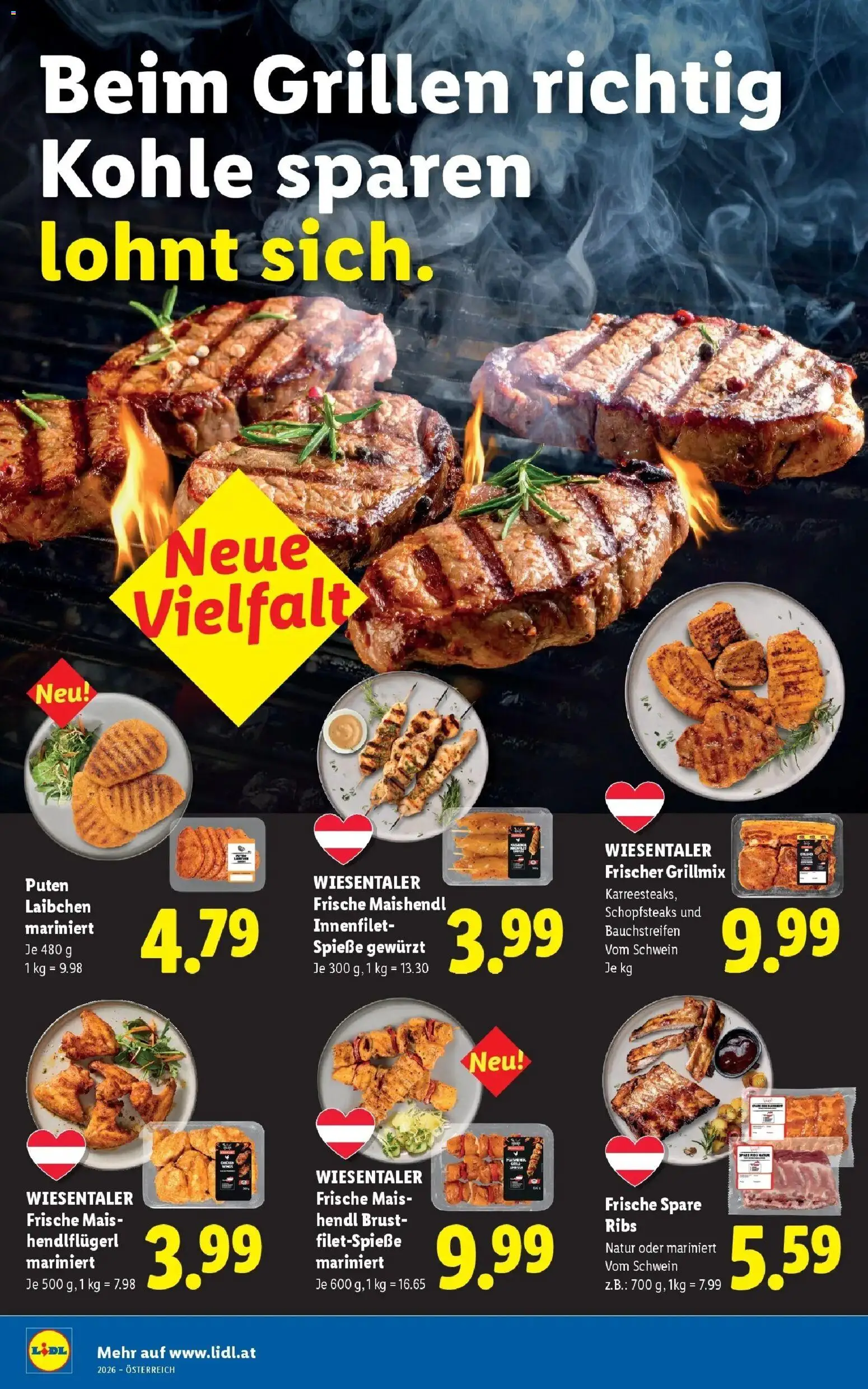 Lidl Flugblatt - Fohnsdorf, Neunkirchen, Graz gültig ab 30.07.2026 | Seite: 45 | Produkte: Mais, Grill