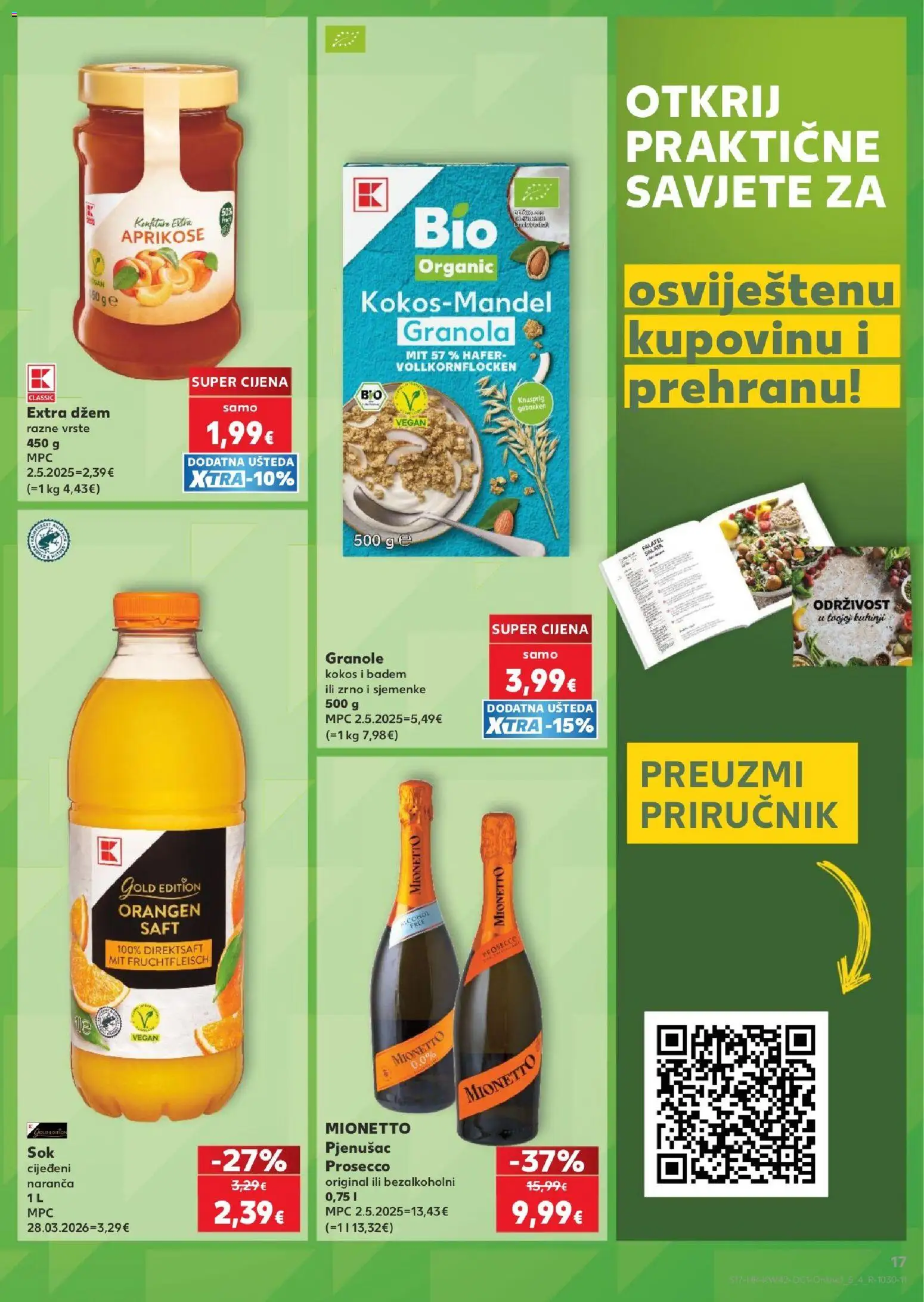 Kaufland HR akciós ujság - amely érvényes a következő dátumtól: 2026.10.14. | Oldal: 17