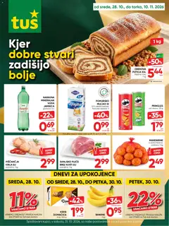 Tuš katalog akcije – veljaven od 28.10.2026