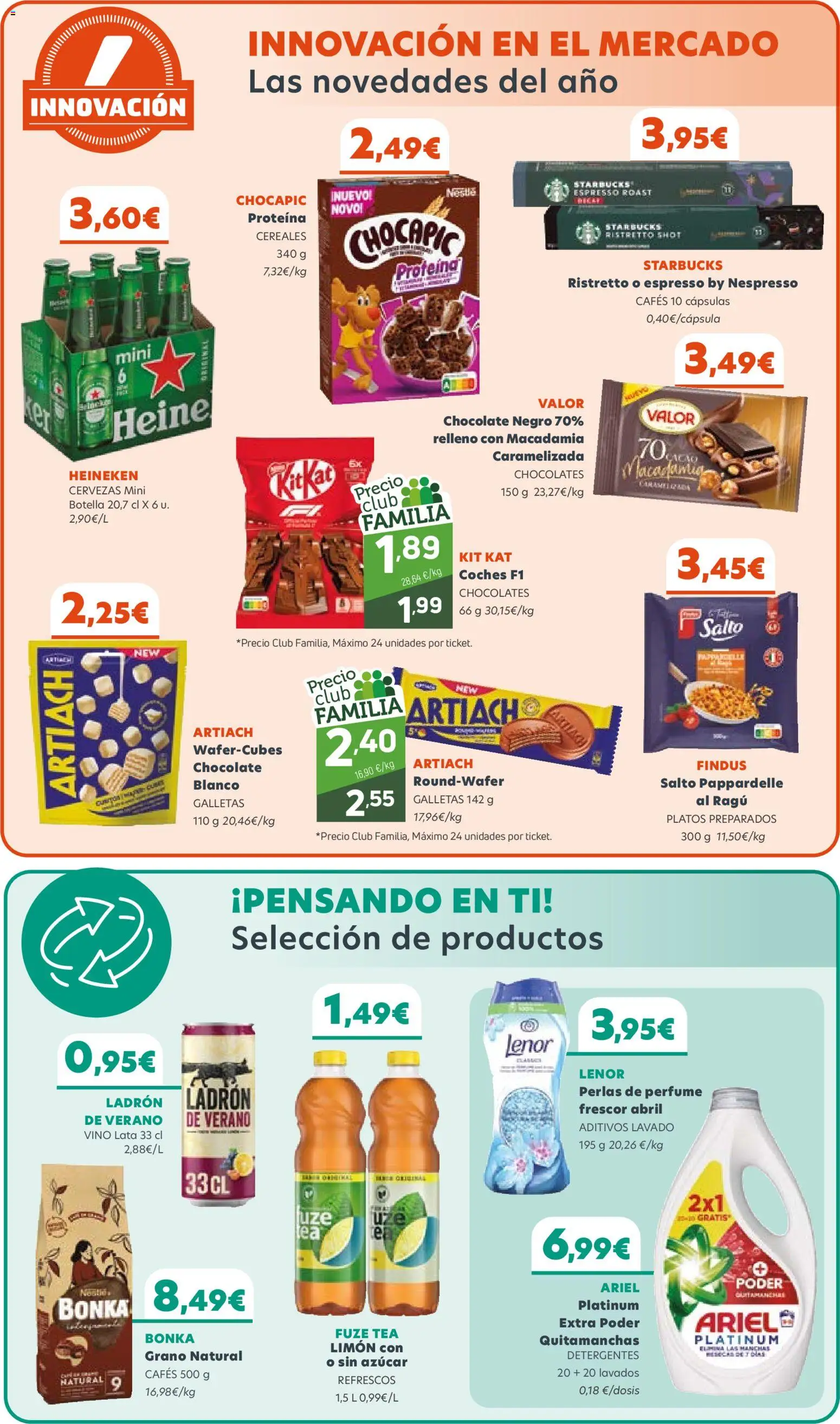 Coviran ofertas │ válido desde el 10.03.2026 | Página: 7 | Productos: Quitamanchas, Chocolate, Vino, Galletas