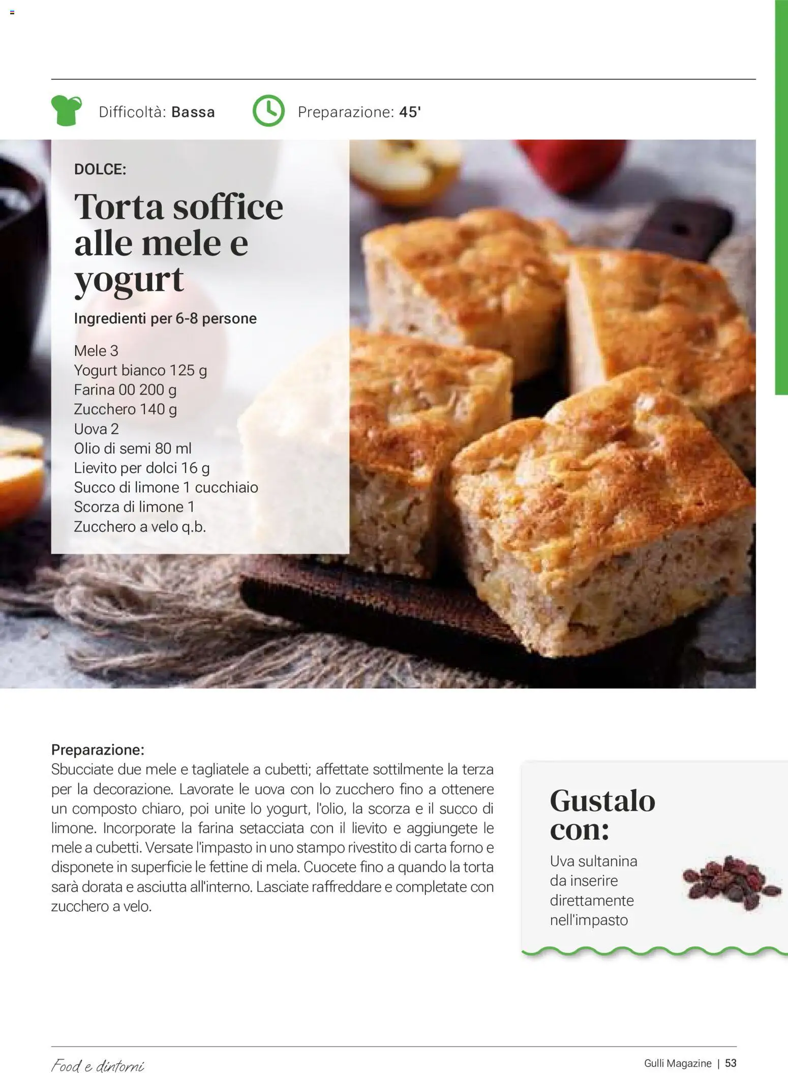 Volantino Gulliver del 01/10/2026 | Pagina: 53 | Prodotti: Uova, Zucchero, Limone, Succo di limone