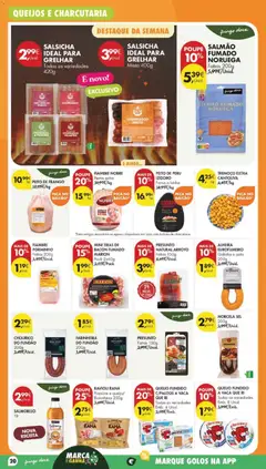 Pré-visualização Pingo Doce folheto válido de 30/06/2026 | Página: 22 | Produtos: Forno, Bacon, Peito de peru, Alheira