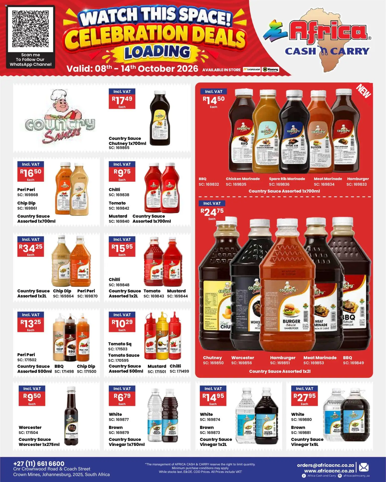 New Africa Cash & Carry catalogue – valid from 08/10/2026 | Page: 29