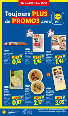 LIDL - Prévisualisation de LIDL catalogue valide à partir de 15/10/2026 | Page: 16 | Produits: Bacon, Morbier aop, Porc, Pommes de terre