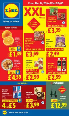 Preview of Lidl - XXL Week valid from 14.05.2026
