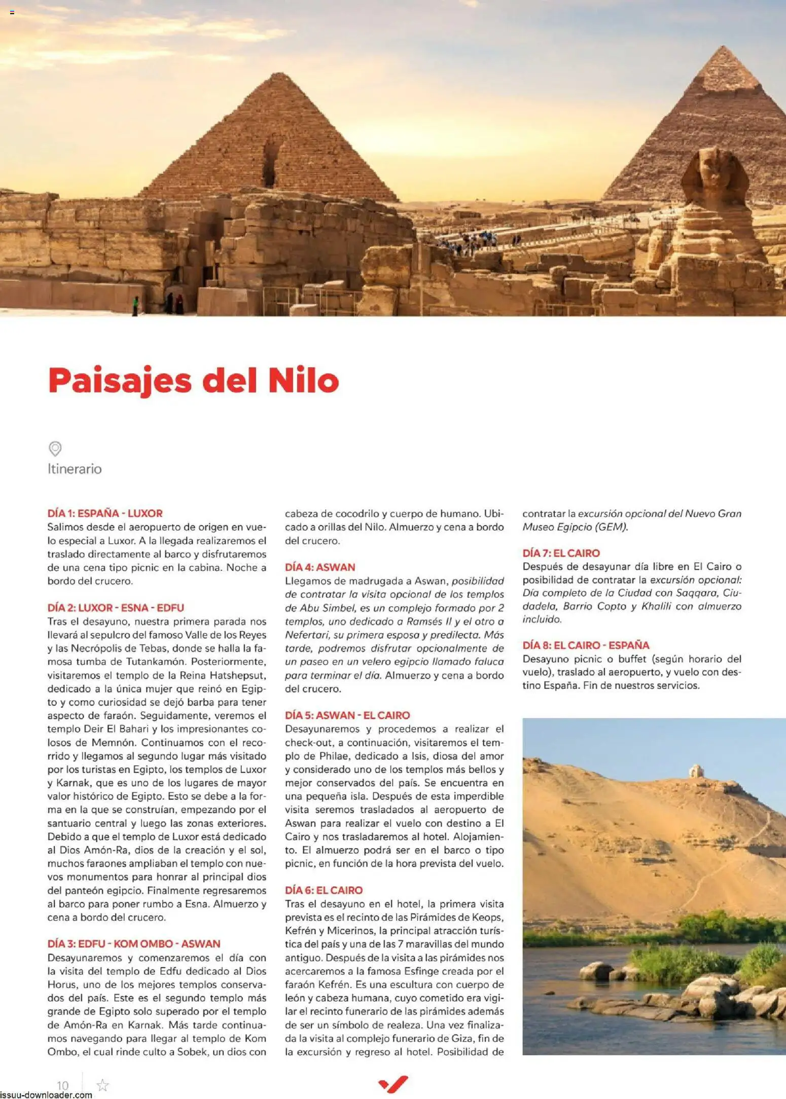 Halcón Viajes Egípto │ válido desde el 06/07/2026 | Página: 10
