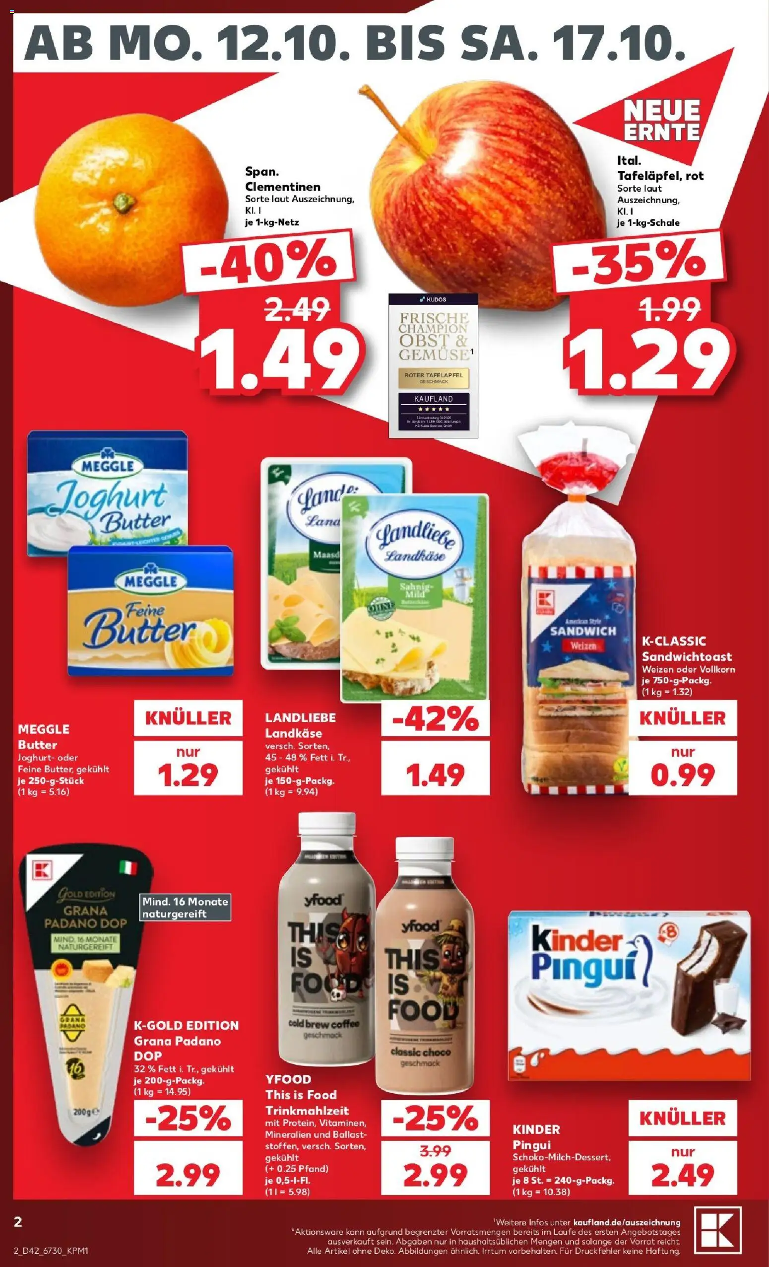 Kaufland Prospekt Zeitz – gültig ab 12.10.2026 | Seite: 6 | Produkte: Funny frisch, Paprika, Chips