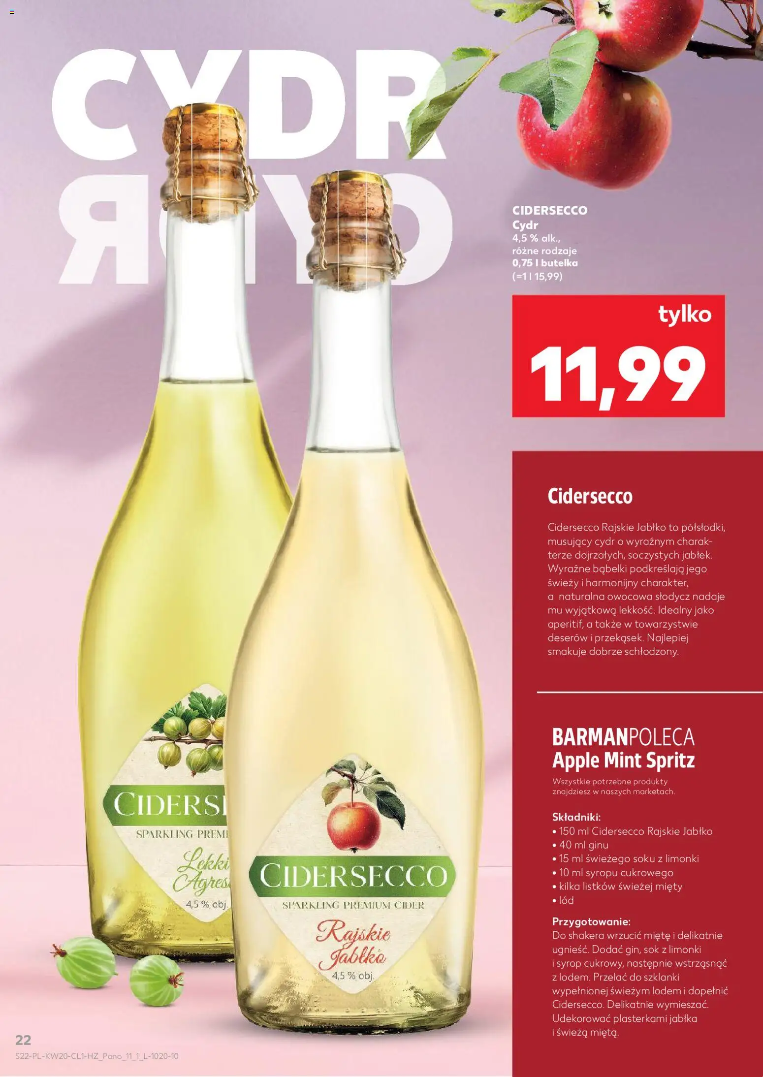 Kaufland Polsko leták - Barek od 14.05.2026 | Strana: 22