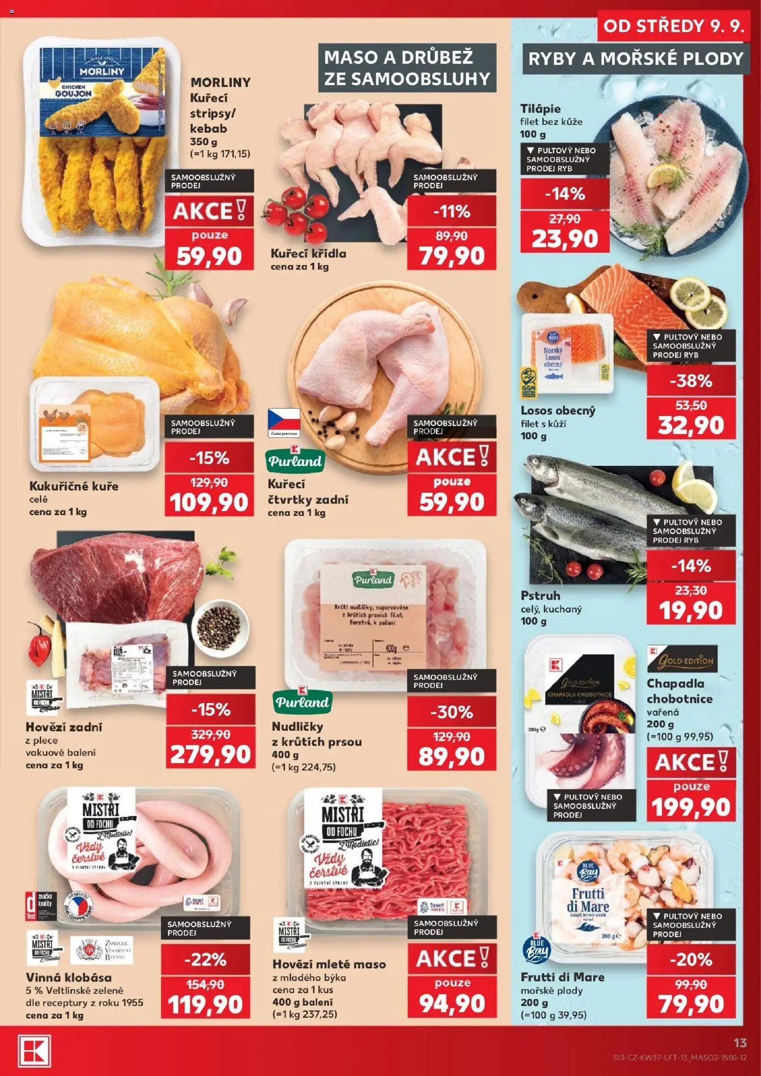 Kaufland leták od 09.09.2026 | Strana: 13