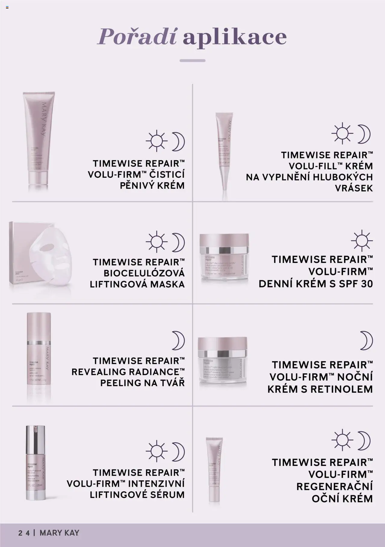 Mary Kay katalog - TimeWise Repair od 20.11.2023 | Strana: 24 | Produkty: Sérum, Krém, Maska, Peeling