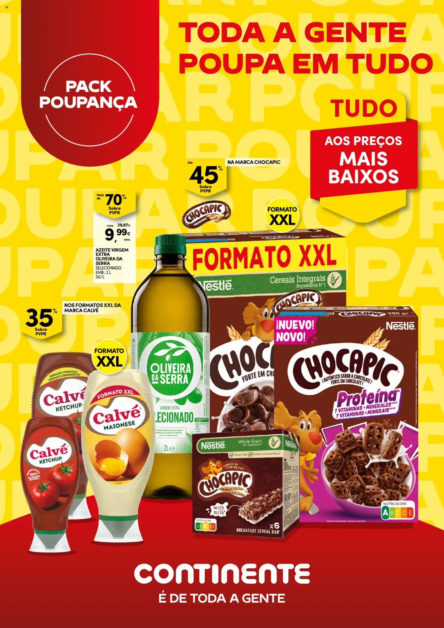 Continente folheto Bom Dia │ válido de 20/10/2026 | Página: 10 | Produtos: Azeite, Maionese, Cereais, Ketchup