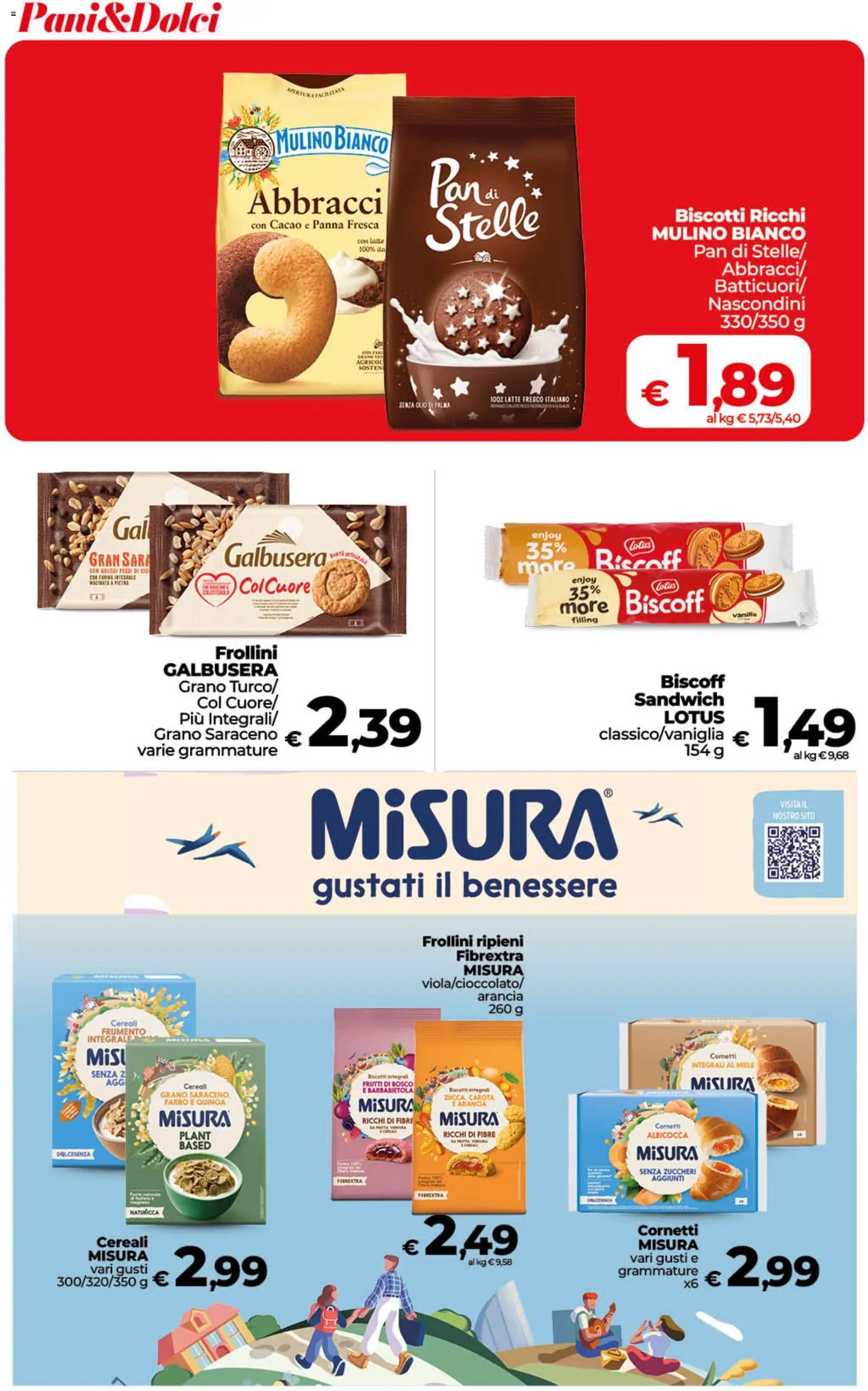 Volantino COOP del 23/10/2026 | Pagina: 23 | Prodotti: Biscotti, Farina, Frollini, Farro