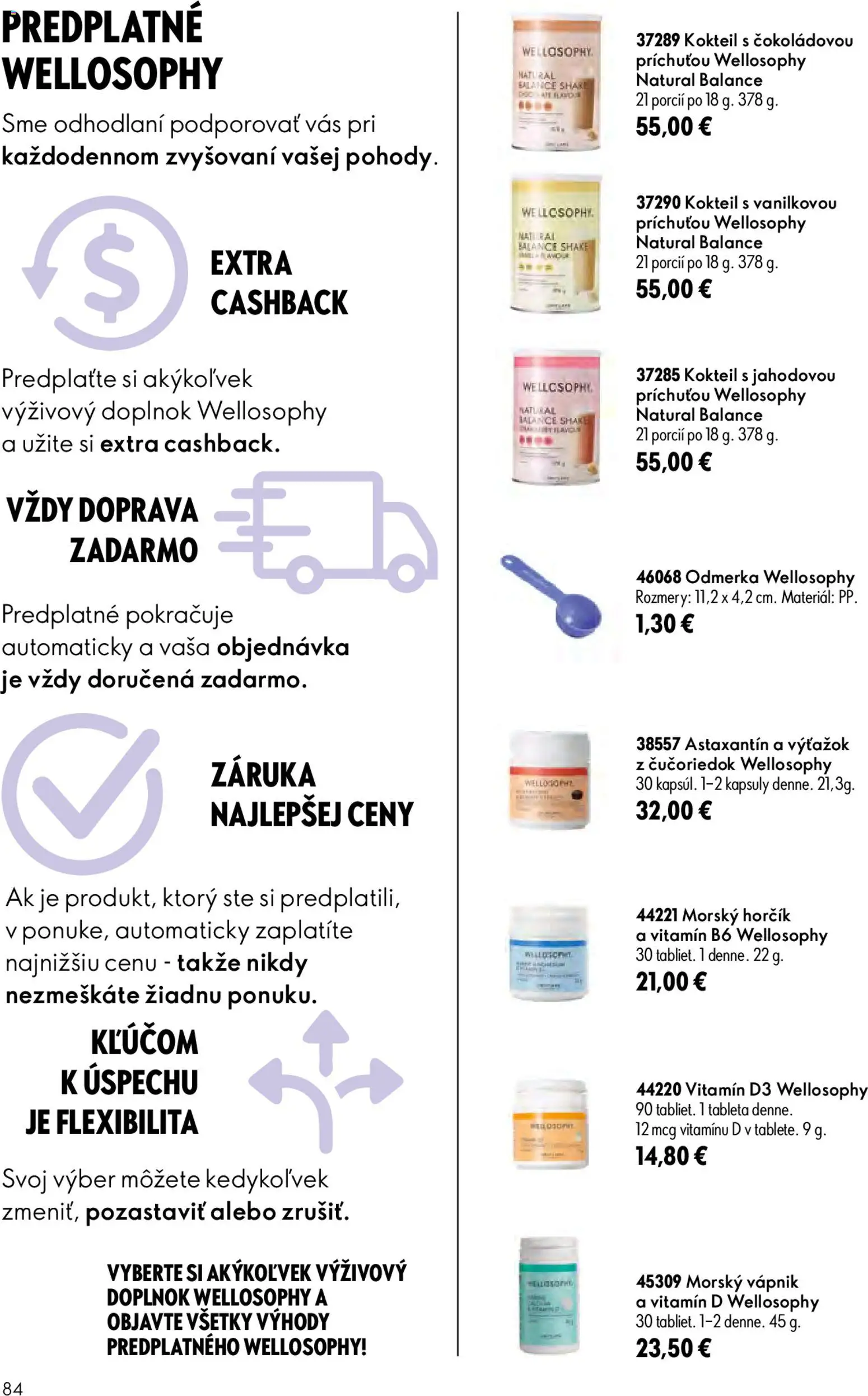 Nové Oriflame akcie – leták je platný od 17.06.2026 | Strana: 84