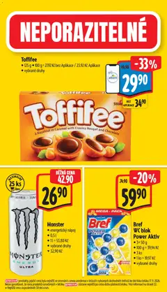 Náhled letáku Toffifee, A Hazelnut in Caramel with Creamy Nougat and Chocolate od 23.09.2026 | Strana: 5 | Produkty: Wc blok, Blok, Wc, Energy drink