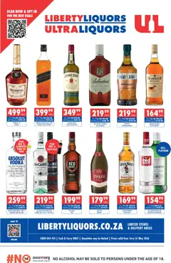 Ultra Liquors specials catalogue – valid from 16.05.2026