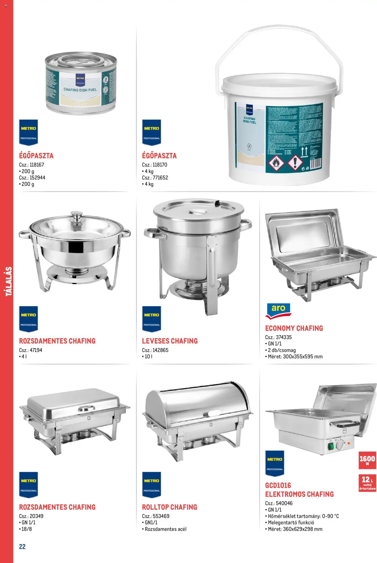 Metro akciós ujság - amely érvényes a következő dátumtól: 2026.02.18. | Oldal: 22