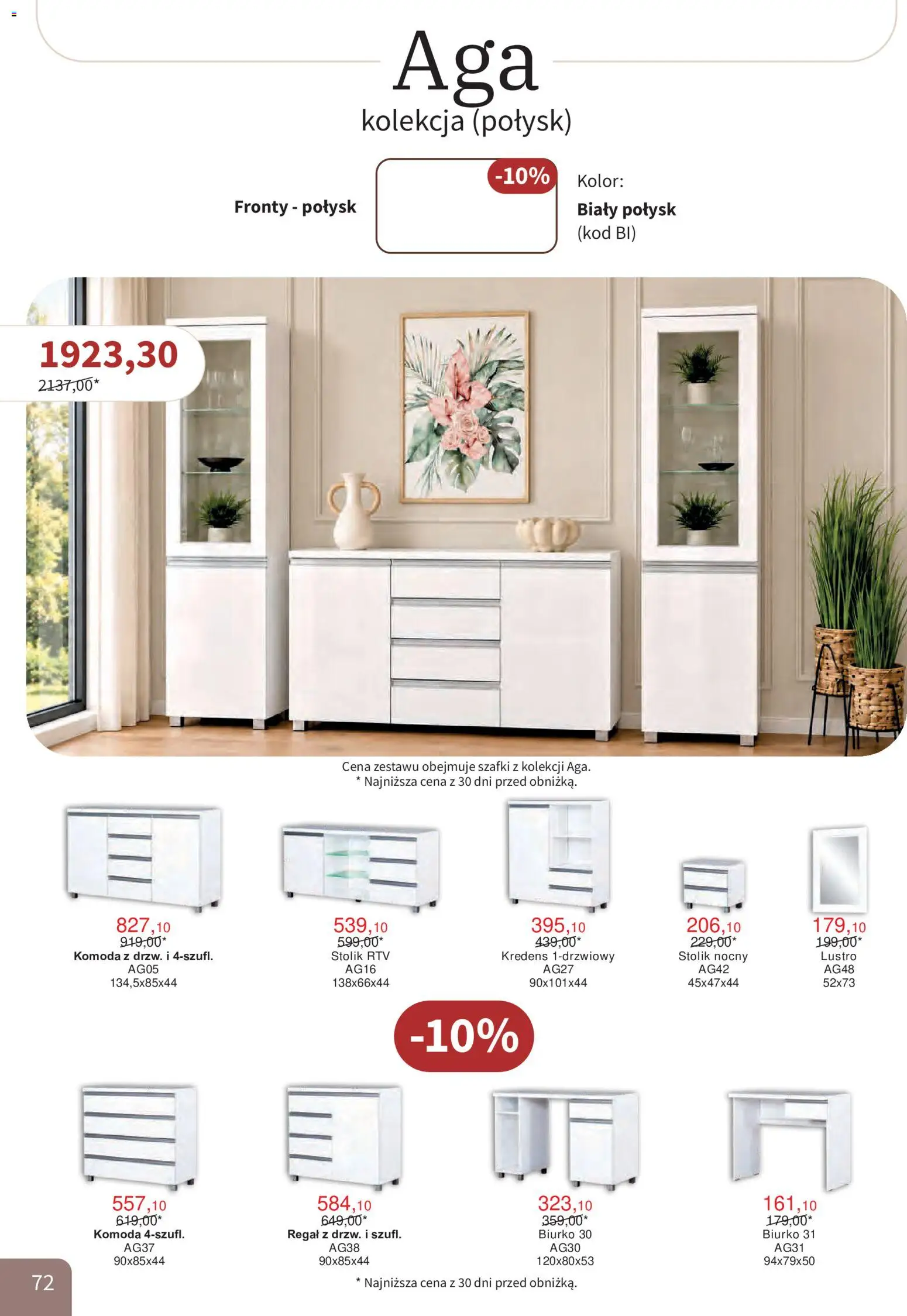 Bodzio Katalog od 01.10.2026 | Strona: 72 | Produkty: Komoda, Stolik nocny, Kredens, Biurko