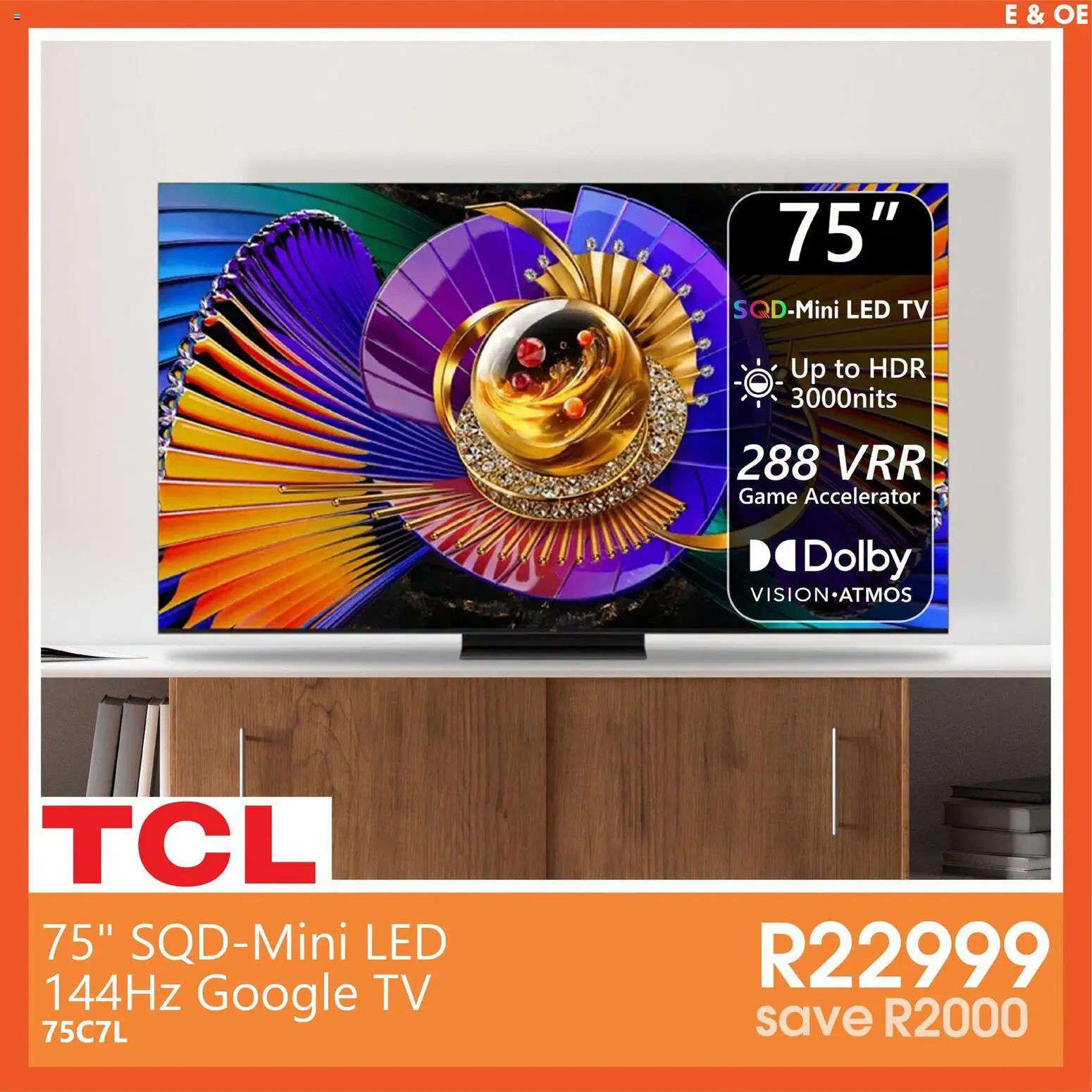 New Tafelberg Furnishers catalogue – valid from 22/07/2026 | Page: 8 | Products: TV