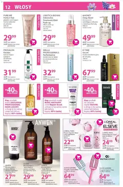Pogląd oferty "Hebe gazetka" - ważna od 19.05.2026 | Strona: 12 | Produkty: Szczotka, Szampon, Odżywka, Maska