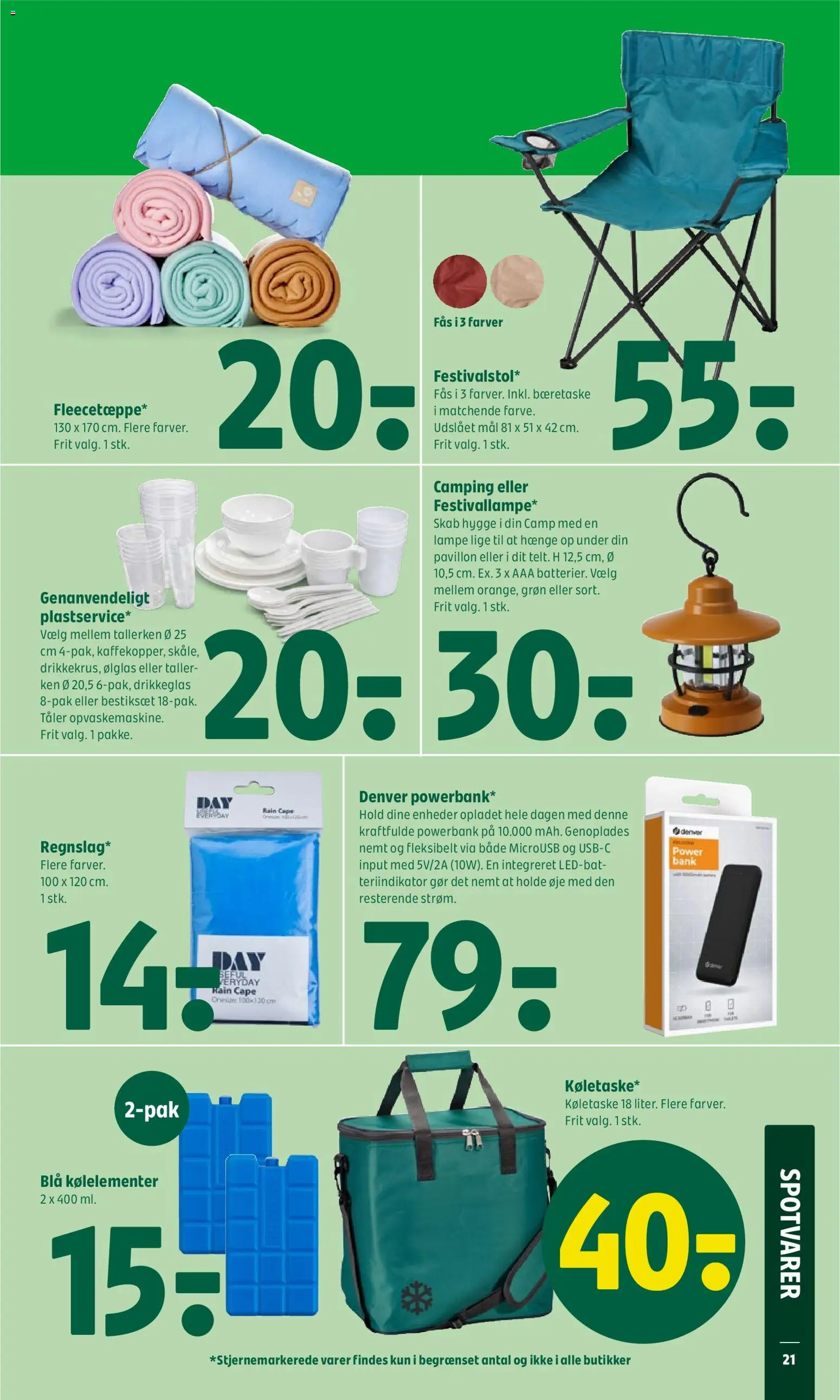 Coop 365 tilbudsavis – gyldig fra 18.06.2026 | Side: 25 | Produkter: Powerbank, Skab, Lampe