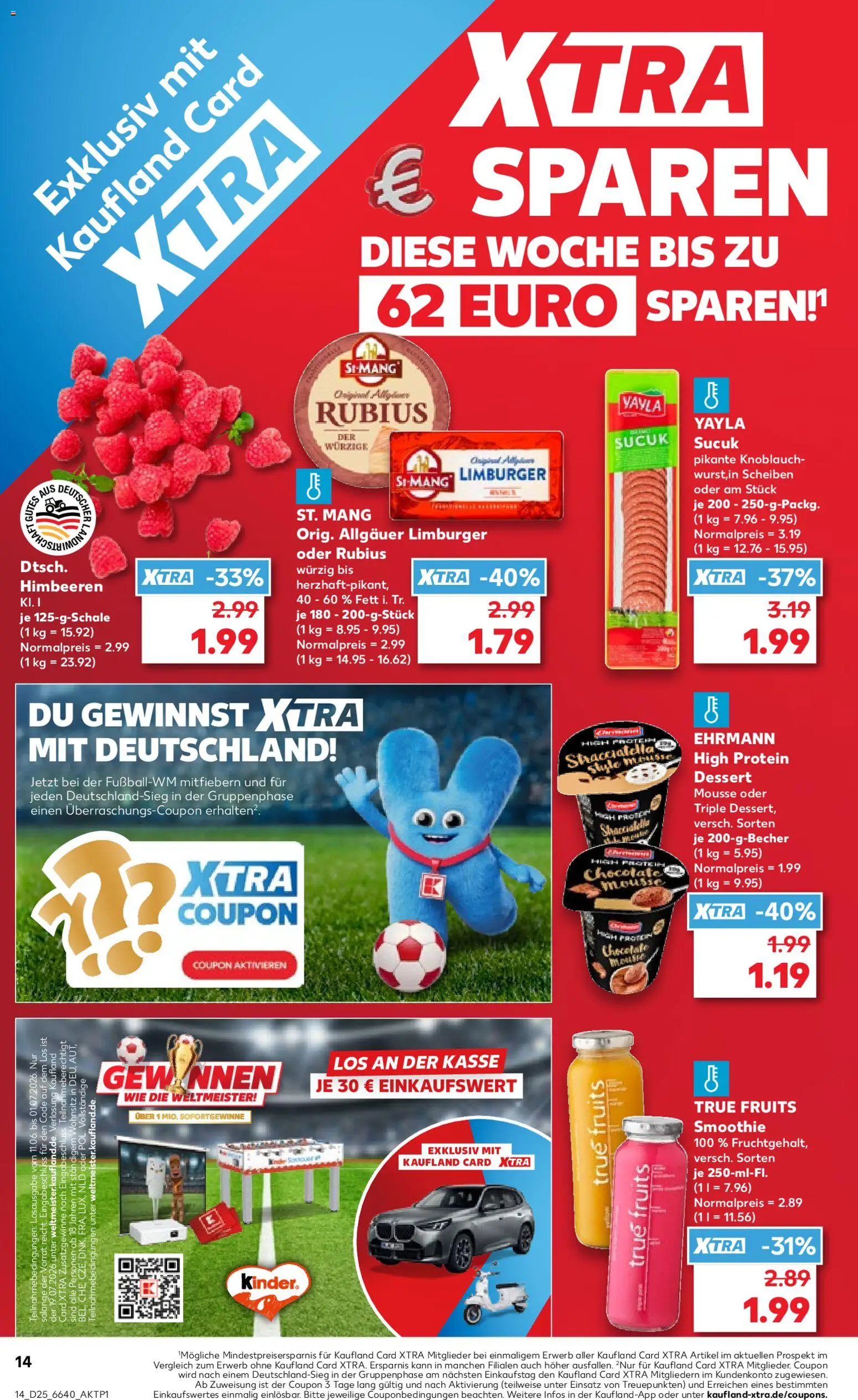 Kaufland Prospekt | 18.06.2026 | Wie erhält man einen begrenzten Rabatt? | Deutschland