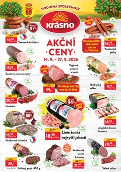 Náhled letáku MP Krásno leták od 14.09.2026