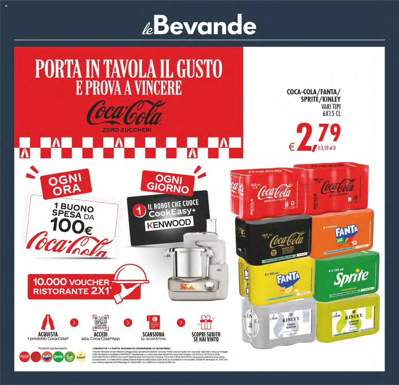 Volantino Decò del 28.04.2026 | Pagina: 15 | Prodotti: The, Fanta, Robot, Coca Cola