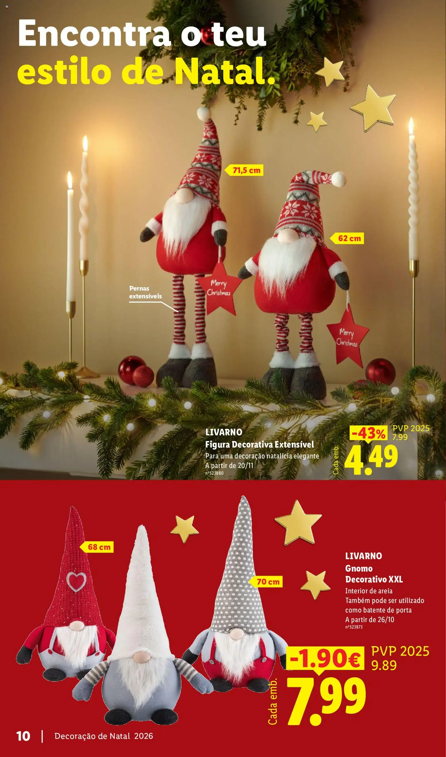 Lidl Folheto Especial Decoração de Natal │ válido de 26/10/2026 | Página: 10