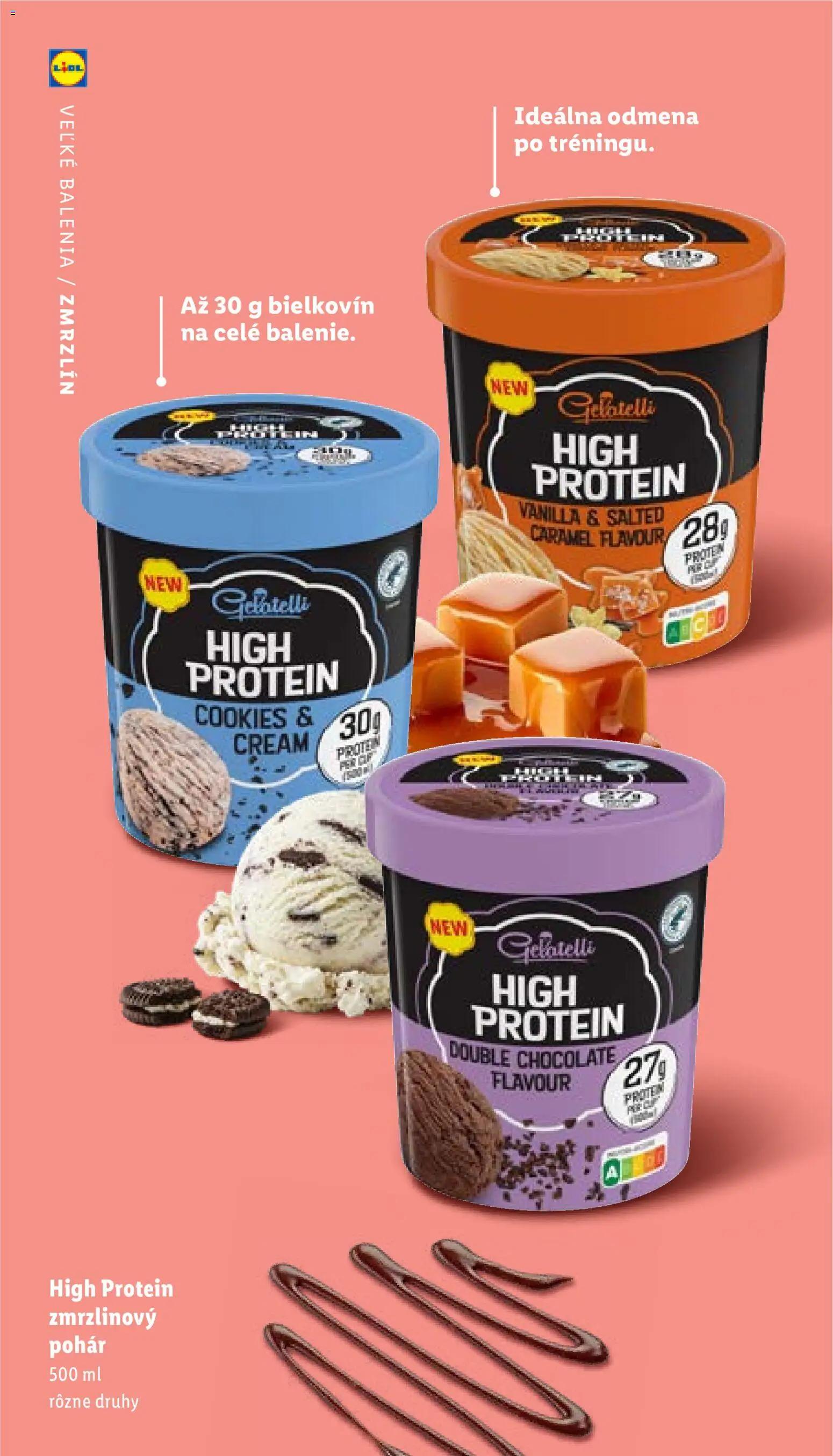 Nové Lidl akcie – leták je platný od 05.05.2026 | Strana: 9 | Produkty: Protein