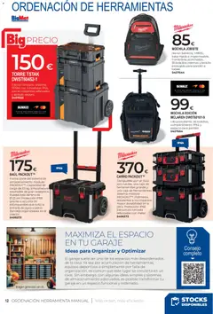 Vista previa BigMat folleto válido desde el 25/09/2026 | Página: 12 | Productos: Herramientas, Bandeja, Agua, Caja