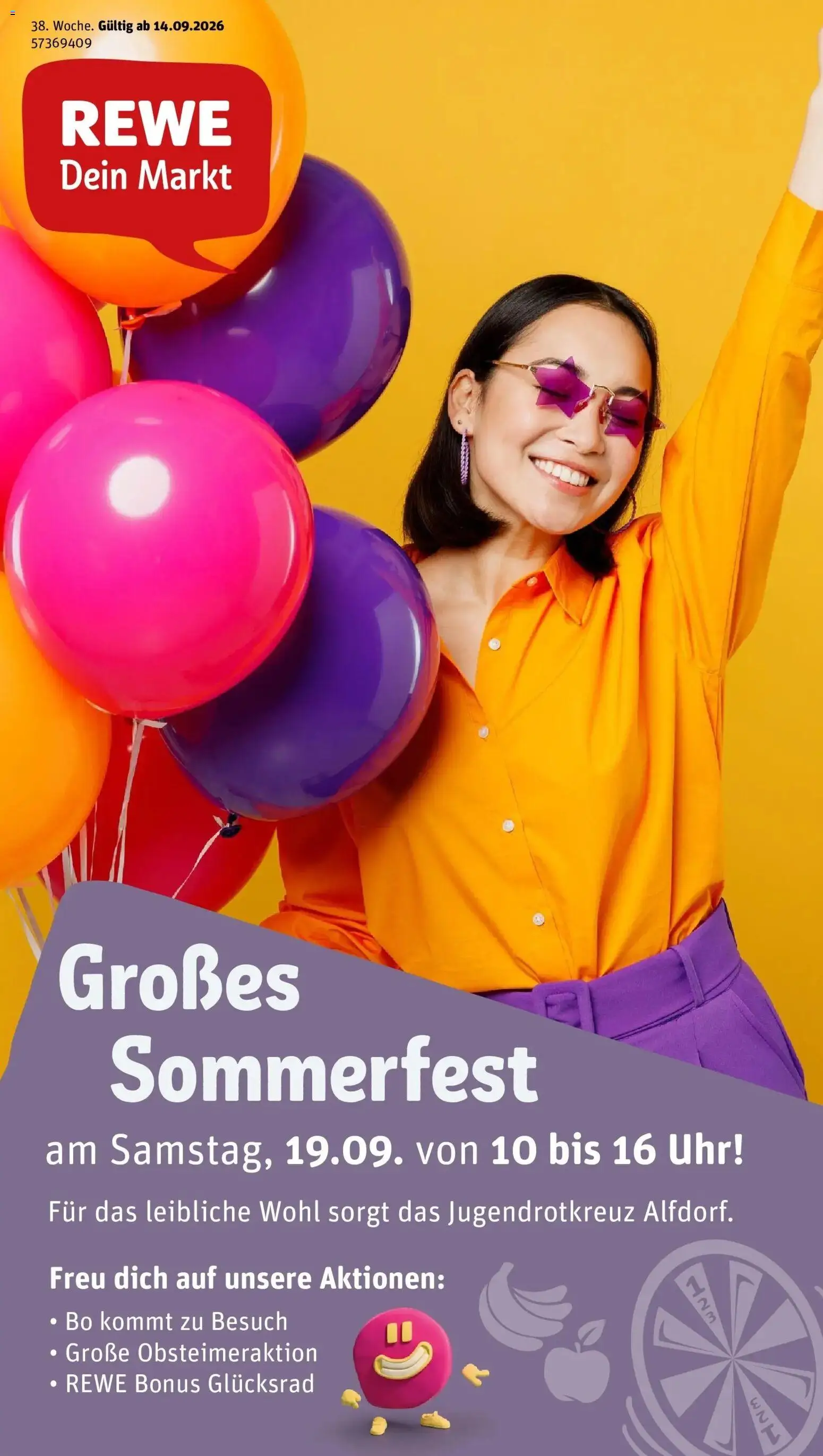 REWE Prospekt ab 14.09.2026 zum Blättern » Angebote | Seite: 1 | Produkte: Uhr