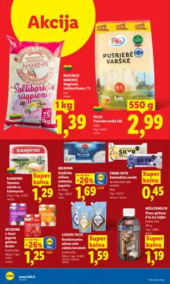 LIDL leidinys galioja nuo 2026.07.13 | Puslapis: 18 | Prekių: Užtepėlė, Dešrelės, Padažas