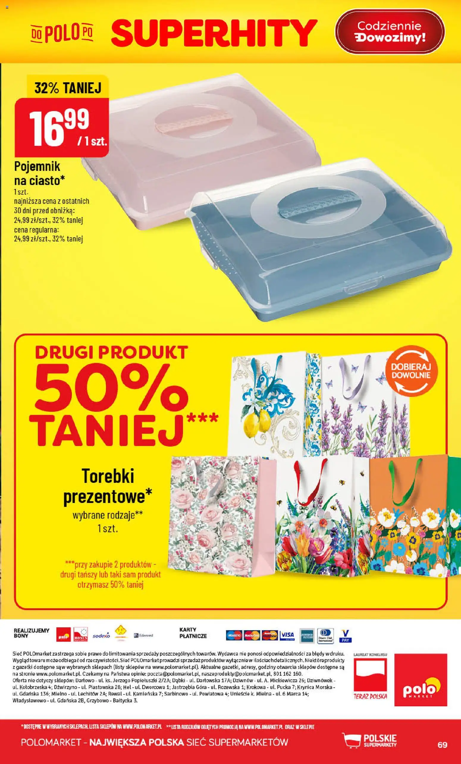 POLOmarket gazetka od 22.07.2026 | Strona: 69 | Produkty: Torebki