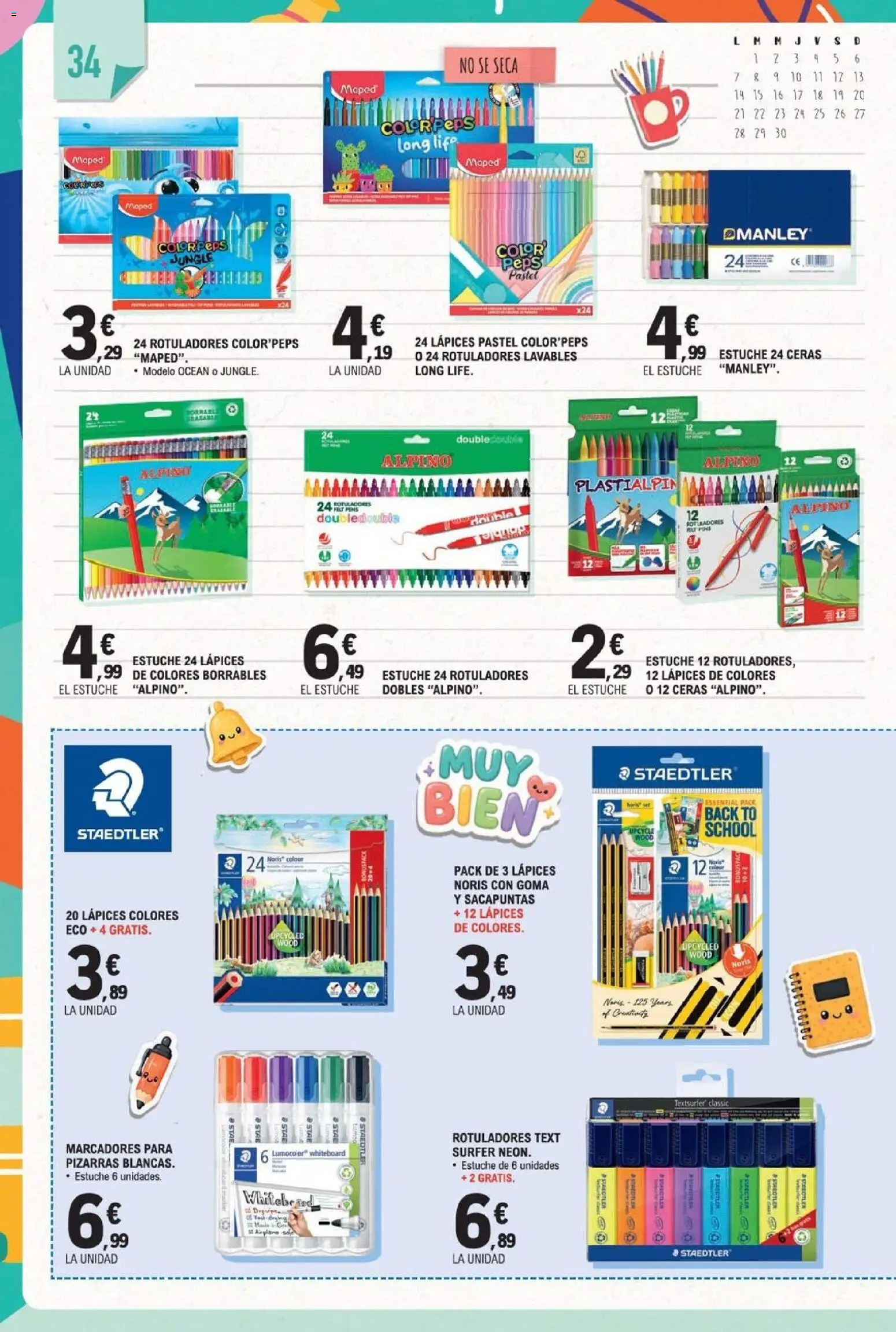 E.Leclerc Miranda de Ebro │ válido desde el 10/08/2026 | Página: 34 | Productos: Sacapuntas