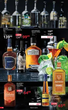 Ofertele Selgros valabile de la 29.05.2026 | Pagină: 82 | Produse: Lichior, Whiskey