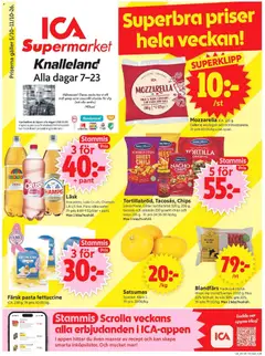 ICA Supermarket erbjudanden - Förhandsvisning av reklamblad från butik ICA Supermarket aktuell från 05/10/2026