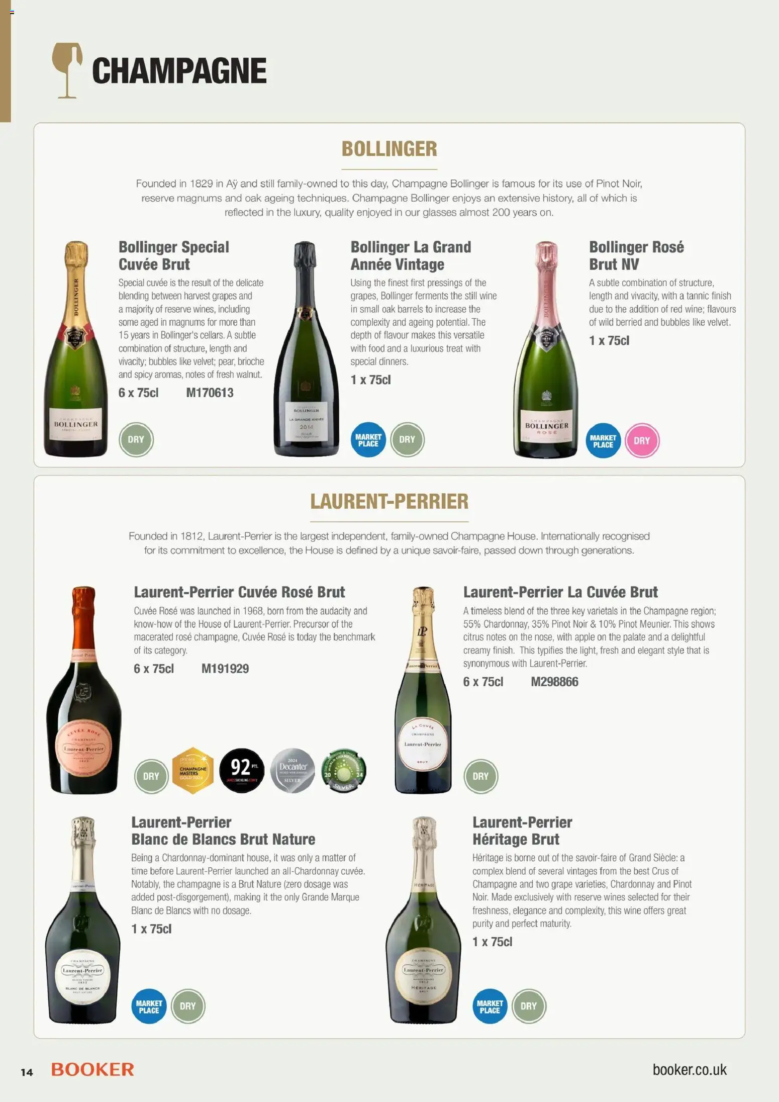 {H1} | Page: 14 | Products: Apple, Wine, Glasses, Champagne
