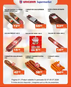 Ofertele Unicarm valabile de la 02.07.2026