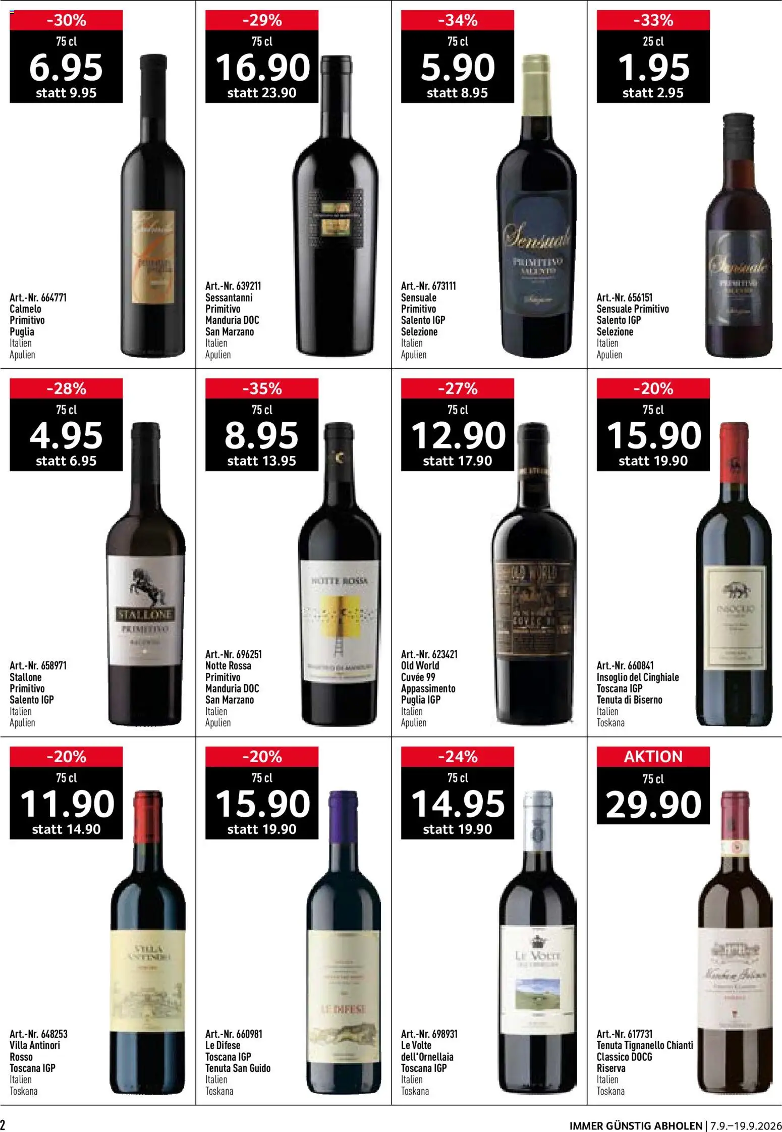 Prodega aktionen Weinfestival – gültig ab 07.09.2026 | Seite: 2