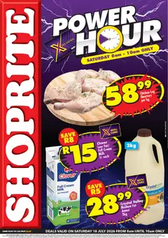 Shoprite specials catalogue – valid from 18/07/2026