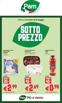Anteprima del volantino PAM volantino valido a partire dal 07.05.2026