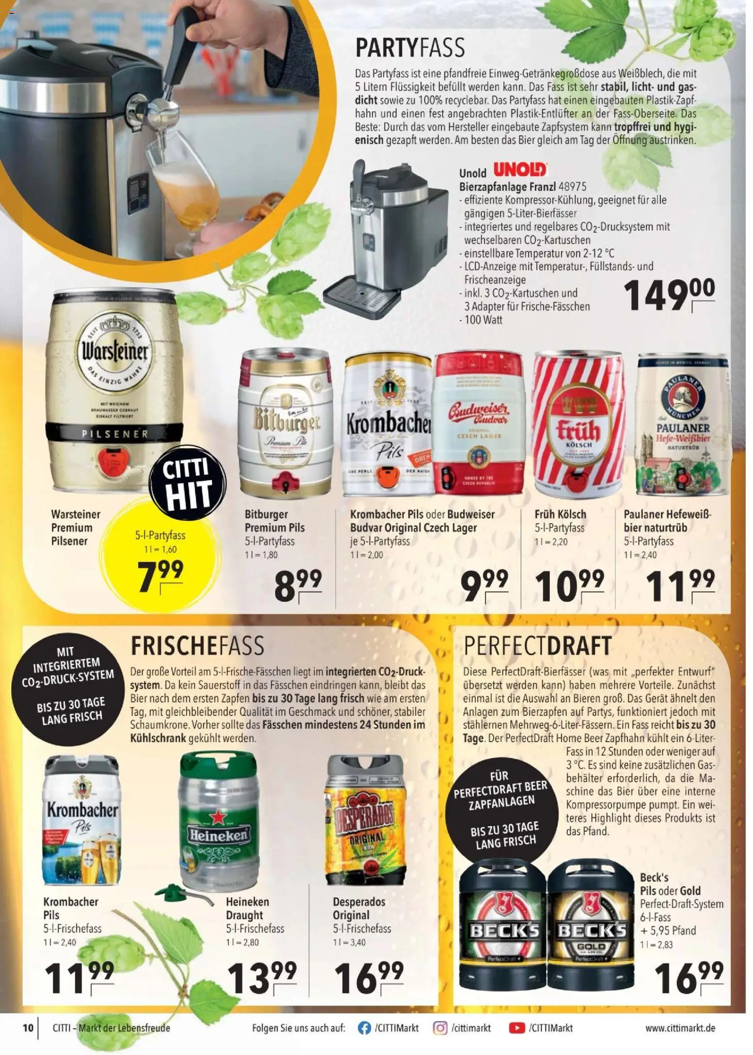 CITTI tilbudsavis – gyldig fra 22.04.2026 | Side: 10 | Produkter: Hat